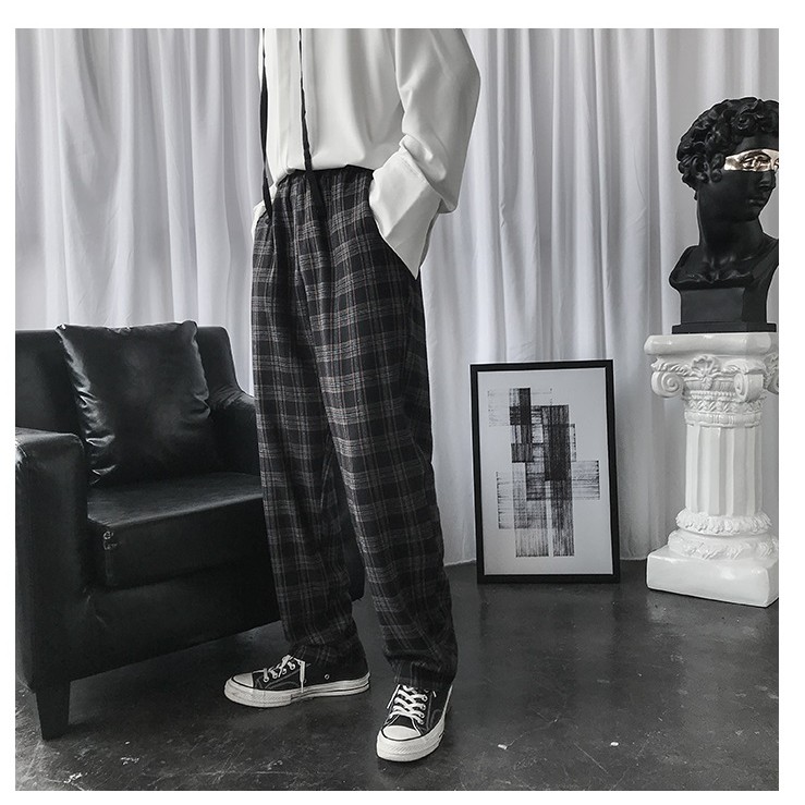 Quần caro nam nữ thời trang bền đẹp chóng nhăn vải êm quần nam nữ basic quần unisex nam nữ [HÀNG TỐT] | BigBuy360 - bigbuy360.vn