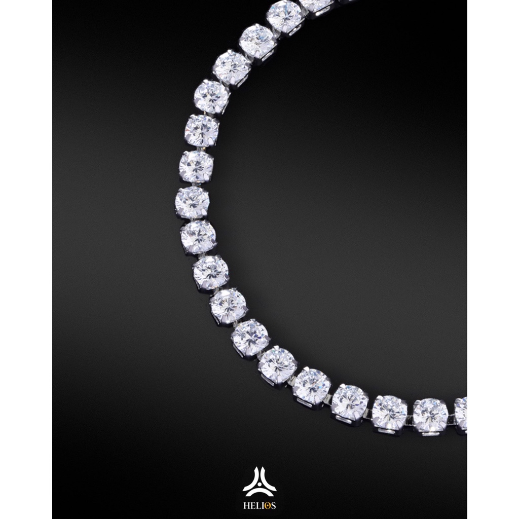 Vòng tay kim loại Helios Tennis 18cm VTKL0078