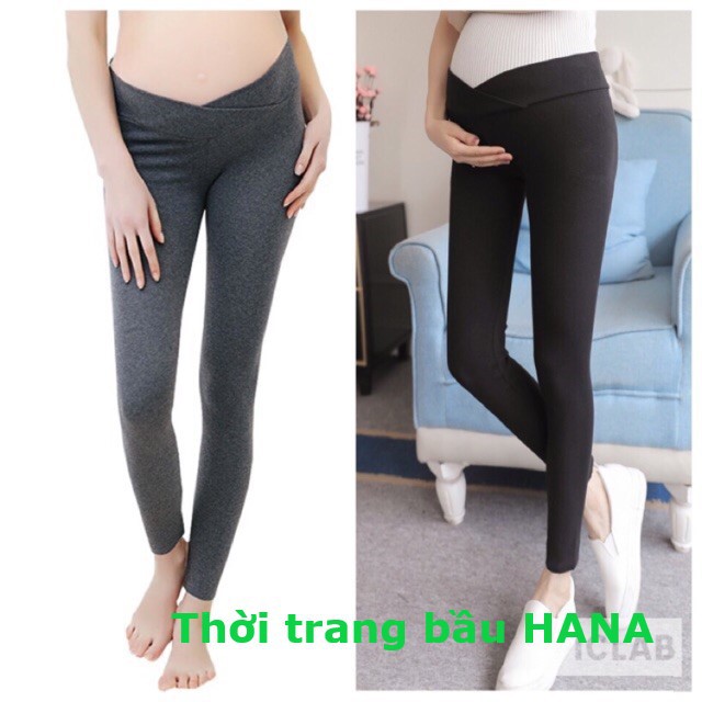 [CÓ SIZE LỚN] Quần legging bầu cao cấp - cam kết loại 1