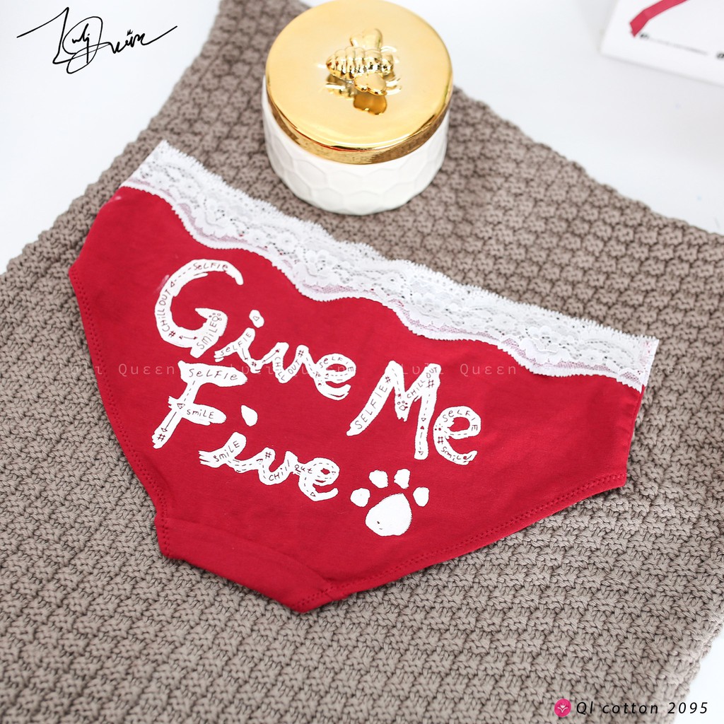 Quần chip cotton Give me five SIÊU XINH cute vô đối | BigBuy360 - bigbuy360.vn