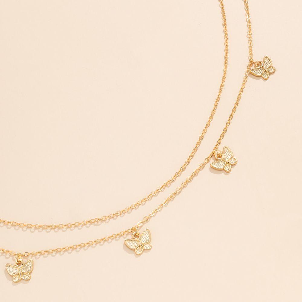 Thắt Lưng Dây Xích Hai Lớp Phong Cách Vintage Dễ Thương Quyến Rũ Cho Nữ