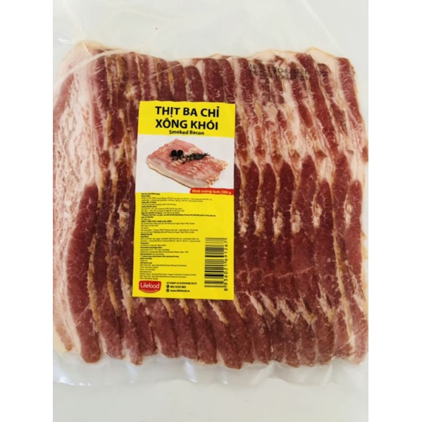 Ba chỉ Heo xông khói HighFood 500g