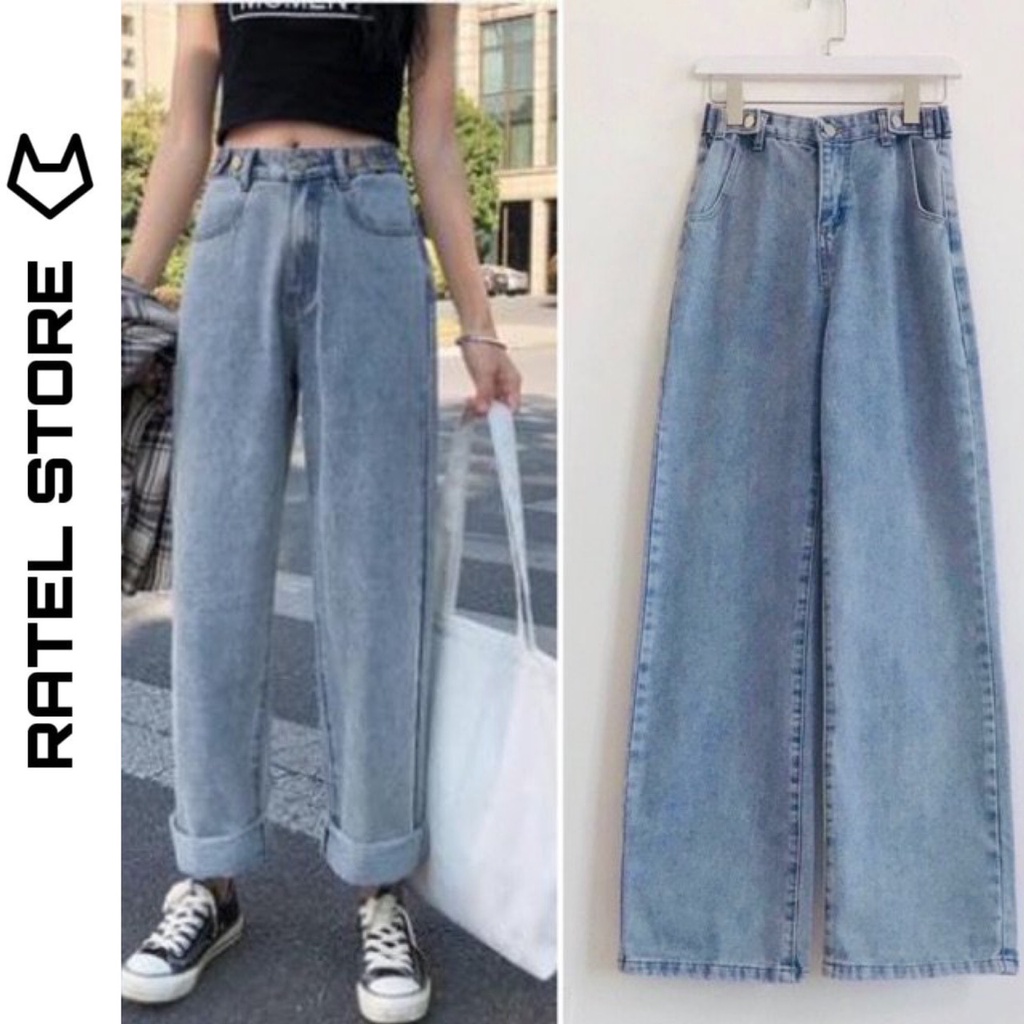 Quần Jean Local Brand Ống Suông Rộng 626 Có Thể Xắn Line (Kèm ảnh thật cuối)