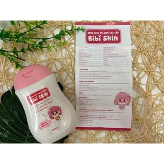 Dung Dịch Vệ Sinh Bé Gái BiBi Skin 180ml