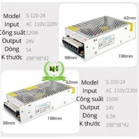 --sale000 220V- 24V Power Supply ( 1A, 3A, 5A, 10A, 15A, 20A, 30A ) Nguồn tổ ong 24V đủ dòng