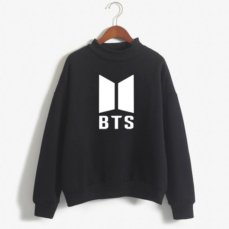 Áo Hoodie Dài Tay In Tên Thành Viên Nhóm Nhạc Exo Blackpink Bts Wanna One Áo Chui Đầu In Chữ Bts