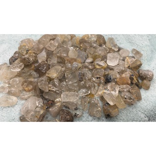 100gr viên đá TA Trắng có sợi màu vàng- trắng size 1-2 cm