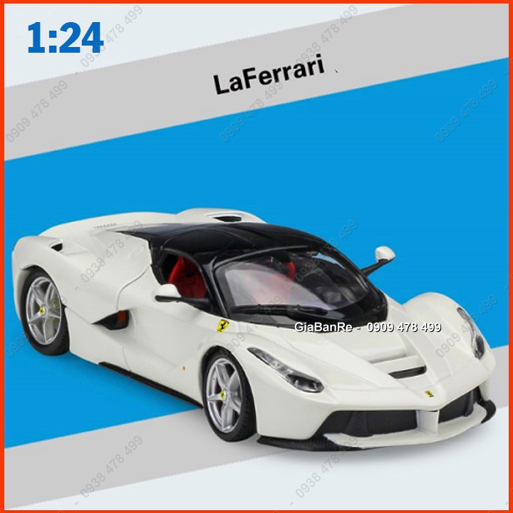 Xe Mô Hình Kim Loại La Ferrari Tỉ Lệ 1:24 - Bburago - 8181t