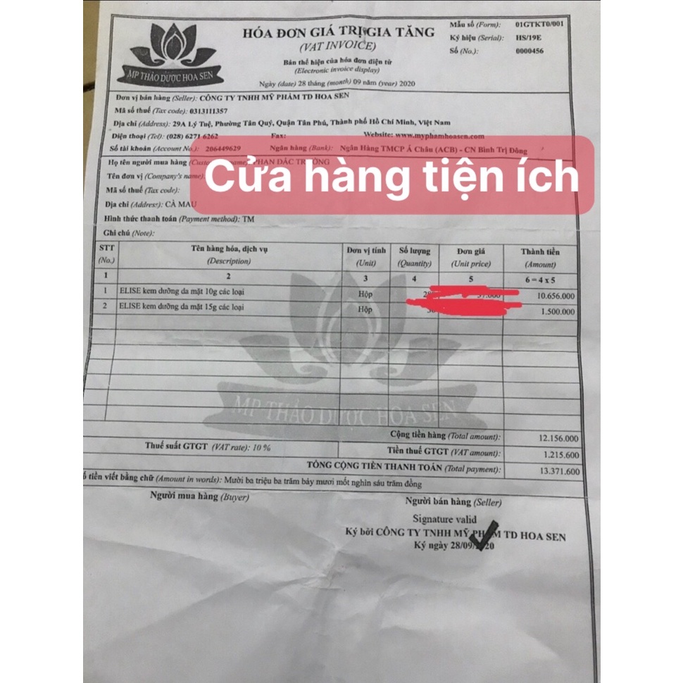 Kem Elise dưỡng trắng da chống nắng 10g, 15g