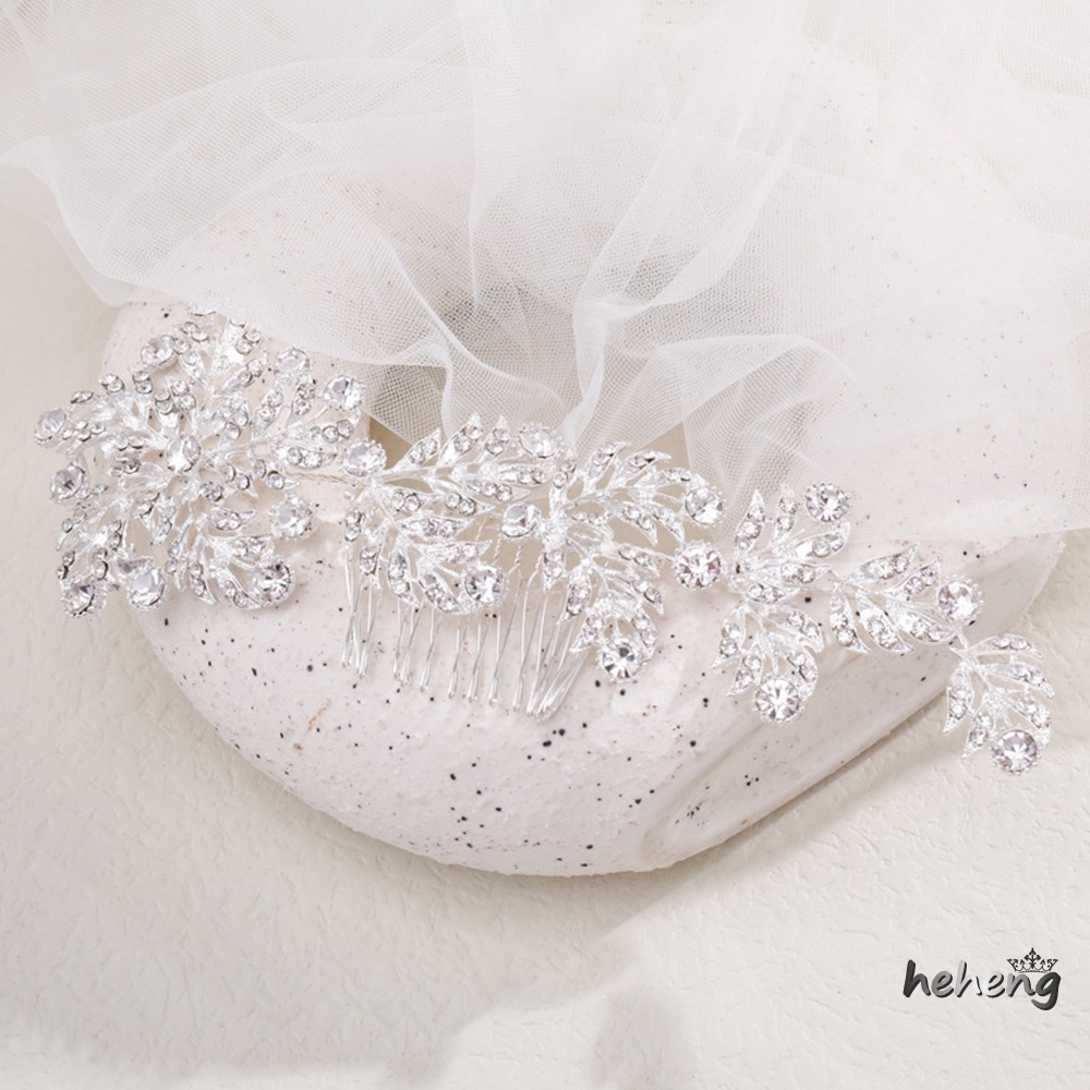 Lược Chải Tóc 15 Răng Bằng Hợp Kim Không Gây Dị Ứng Họa Tiết Hoa Dùng Làm Quà Tặng Valentine