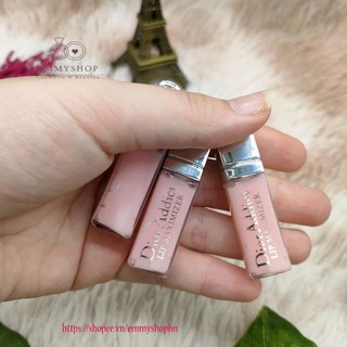 Son Dưỡng Môi Dior Addict Lip Maximizer Mini 2ml môi hồng mềm mại
