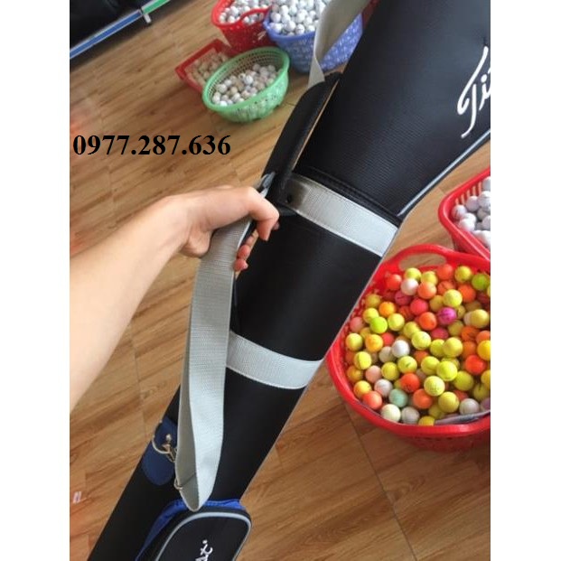 Túi đựng gậy golf size nhỏ mini đựng 5 - 7 gậy chống thấm nước dây đeo tiện lợi khi di chuyển TM048