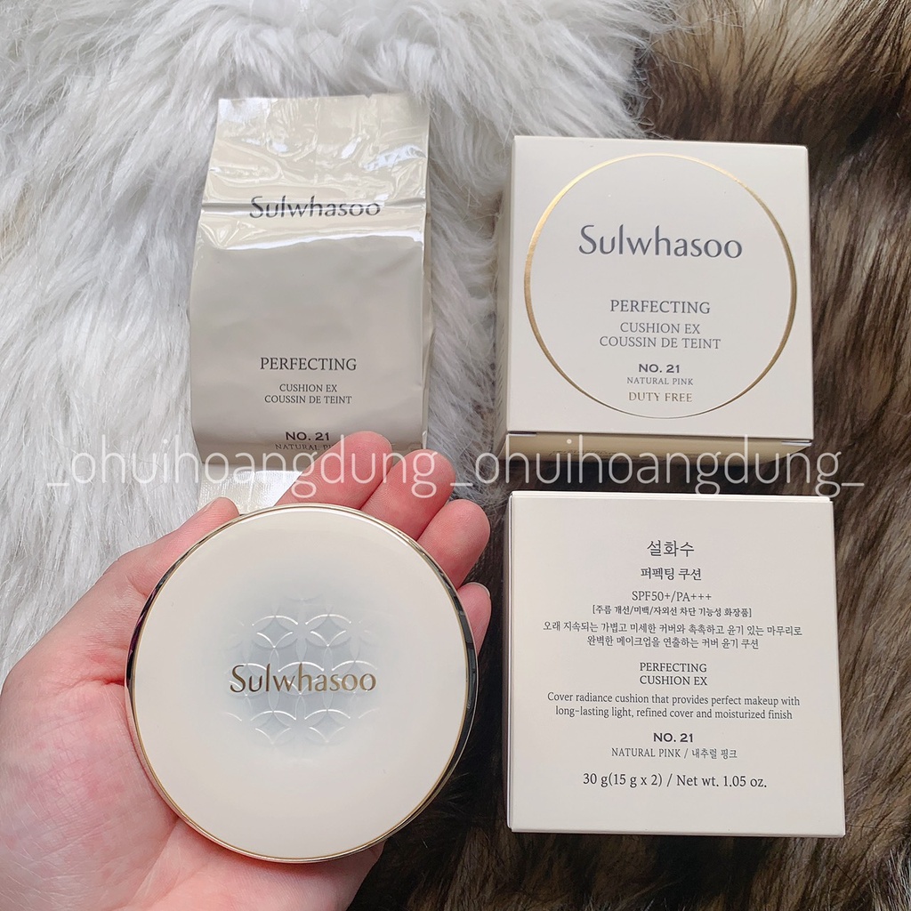 Phấn Nước Trang Điểm Đa Chức Năng Sulwhasoo Perfecting Cushion Ex SPF 50+/PA+++