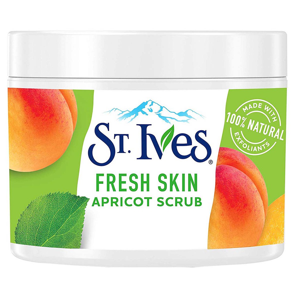 [SIÊU PHẨM ]Tẩy Da Chết St.Ives Fresh Skin Apricot Scrub 283gr