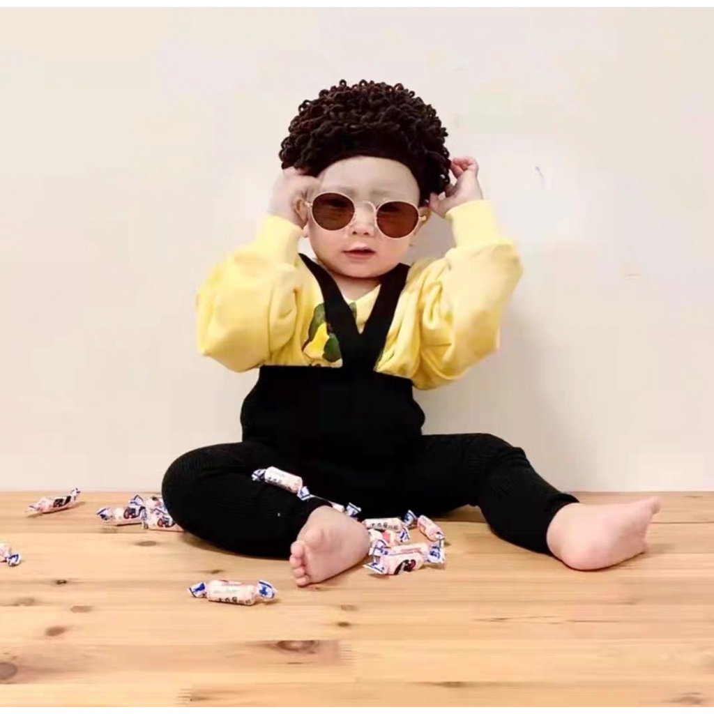 Quần yếm len cute cho bé trai - bé gái