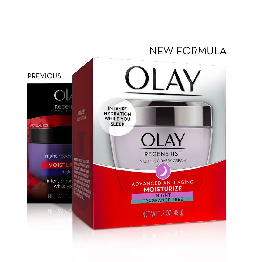 Kem Chống Lão Hóa PHỤC HỒI da ban đêm Olay Regenerist Night 48g