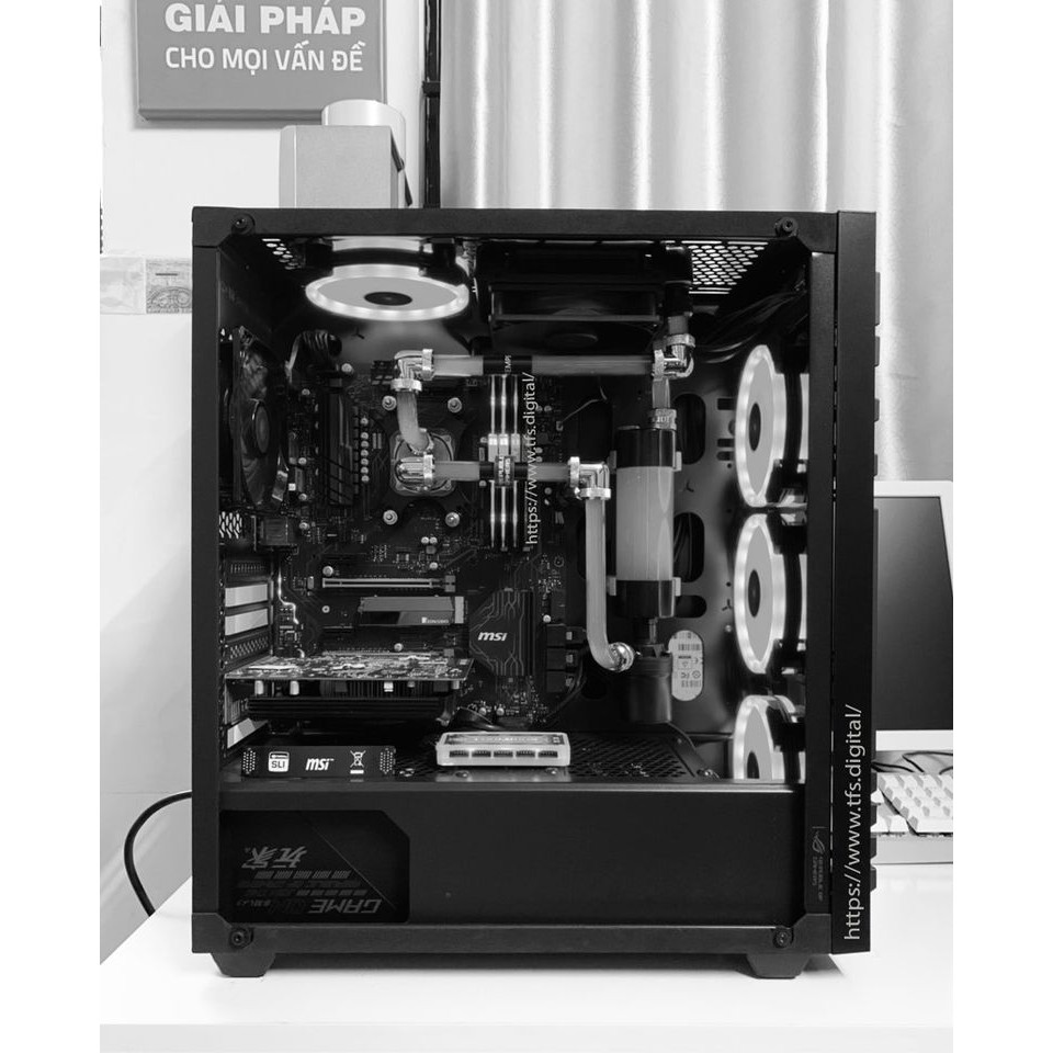 Bộ máy tính WORKSTATION đa nhiệm Ryzen 5 2600/ 16G/ SSD120 | BigBuy360 - bigbuy360.vn
