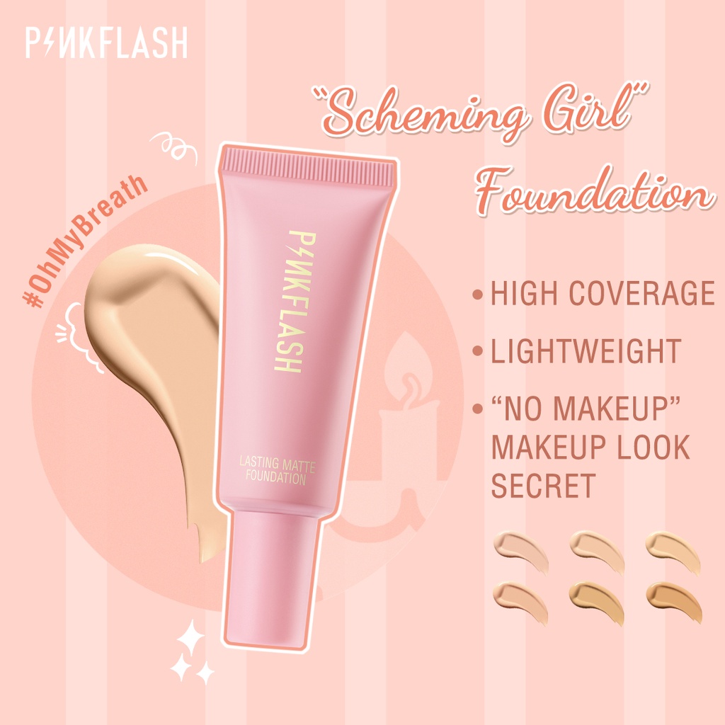 Bộ trang điểm mặt PINKFLASH OhMyColor 50531 8 món phiên bản kỷ niệm