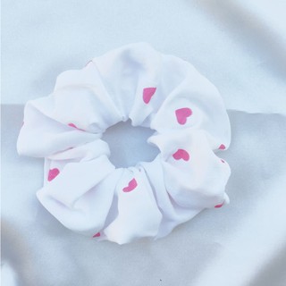 Dây buộc tóc Scrunchies hình trái tim