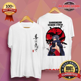 (Ảnh Thật) Áo Uchiha Itachi Naruto Siêu Độc  - Áo Thun ITACHI NARUTO Tshirt NT06