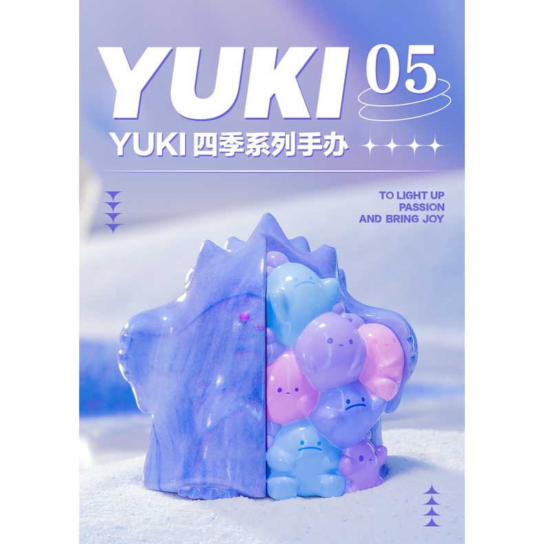 Hộp Liên Kết Bốn Mùa Phong Cách Cơ Bản  Popmart YUKI