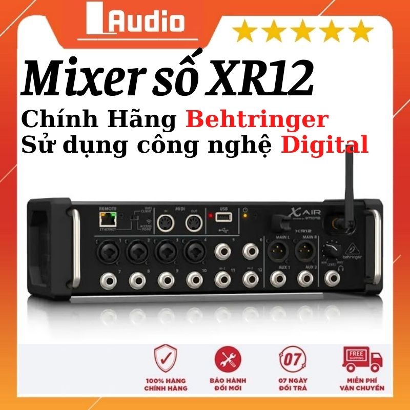 Mixer Behringer XR12 thương hiệu Đức, Giá rẻ nhất thị trường | Hàng Chính Hãng Siêu Tốt