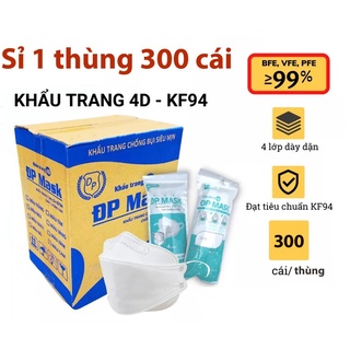 (SIÊU RẺ) THÙNG 300 CHIẾC KHẨU TRANG Y TẾ KF94