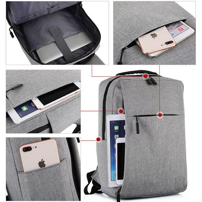 Balo laptop, cặp đựng Máy tính cá nhân kích thước 15.6 inch chống xước, chống nước - BL06