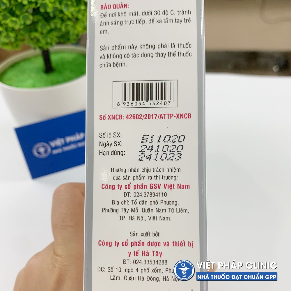 Viên Uống Hỗ Trợ Làm Đẹp Da Rubi GSV | BigBuy360 - bigbuy360.vn