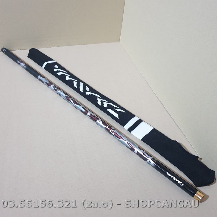 Cần Câu Tay Daiwa 4m5 Hàng Xịn Rút Gọn 80cm Mẫu Mới Kèm Cước và Phụ Kiện