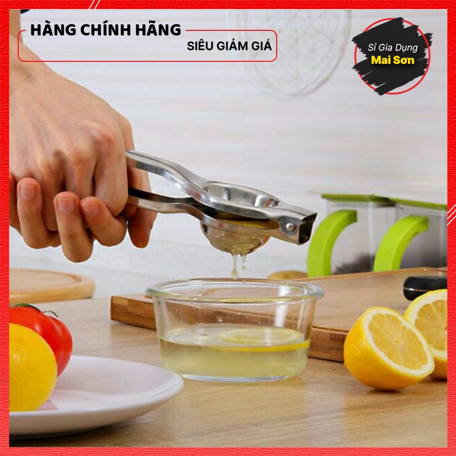 Dụng Cụ Vắt Chanh Cầm Tay Bằng Inox 304 Cao Cấp Đồ Vắt Chanh Kích Thước Nhỏ Gọn Tiện Lợi Lọc Bỏ Hạt Chanh Dễ Dàng
