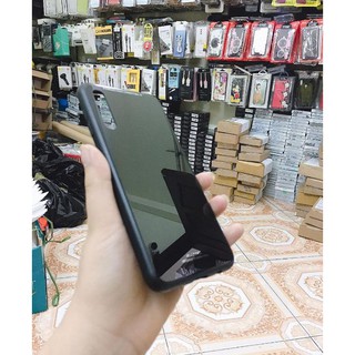 Ốp lưng kính Samsung Galaxy A70 - Mặt kính cứng + viền dẻo