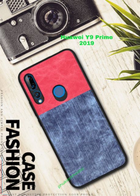Ốp lưng Huawei Y9 Prime 2019 FREESHIP Từ 50k chống sốc vân da bò thời trang cao cấp