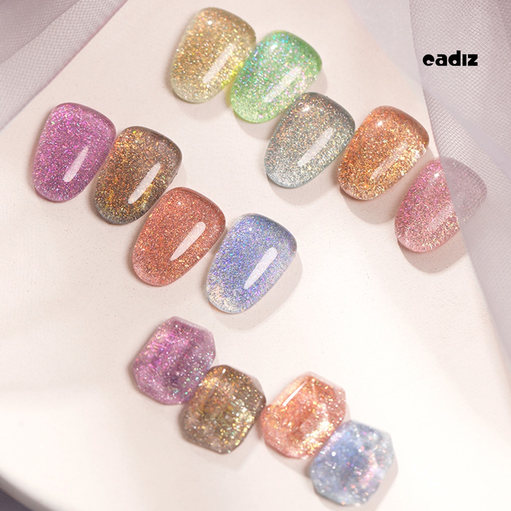 Gel Sơn Móng Tay 7.3ML Hiệu Ứng Lấp Lánh Nhiều Màu Sắc Thông Dụng Cho Nữ