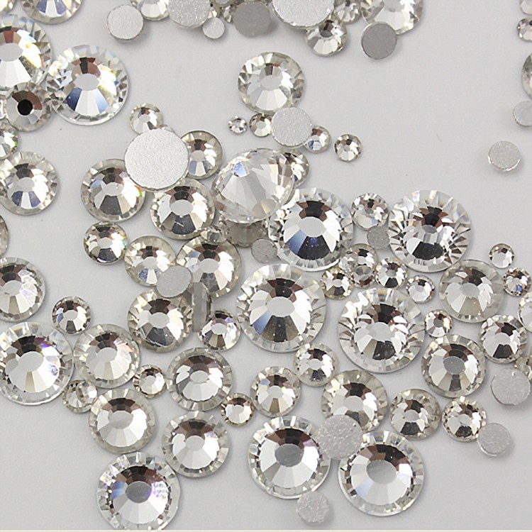 Hạt Đá Pha Lê 8mm (144 viên) - SS40 - Phụ Kiện Trang Trí điện Thoại, Nail