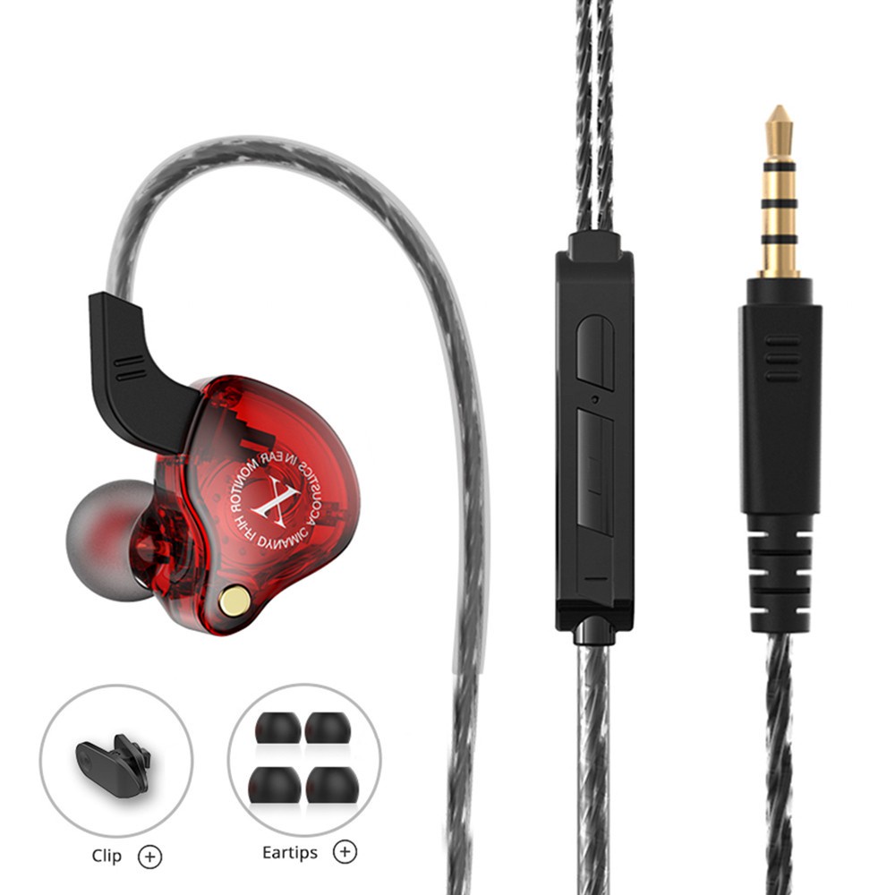 Tai Nghe Nhét Tai Sprise X2 Jack 3.5mm Bass Trầm Có Micro Tiện Dụng