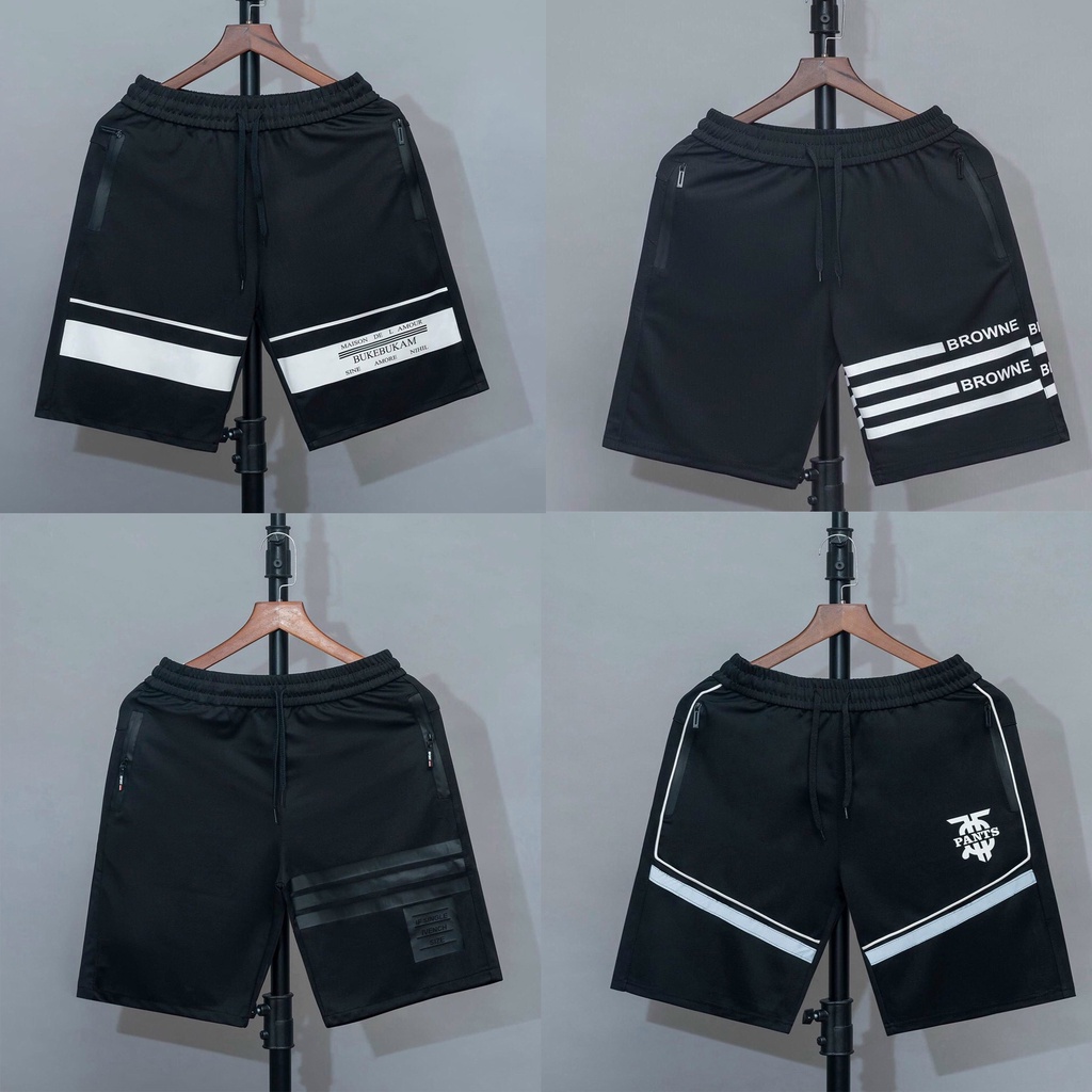 Quần short thể thao nam Hot 2022 chất liệu poly cao cấp mềm mịn