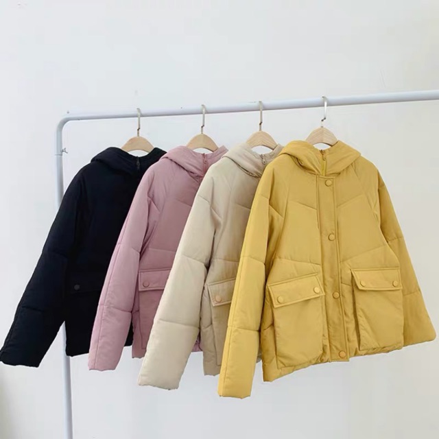 [ORDER] ÁO KHOÁC PHAO SIÊU ẤM ULZZANG DỄ THƯƠNG 4 màu( CÓ VIDEO, ẢNH THẬT ở cuối) | BigBuy360 - bigbuy360.vn