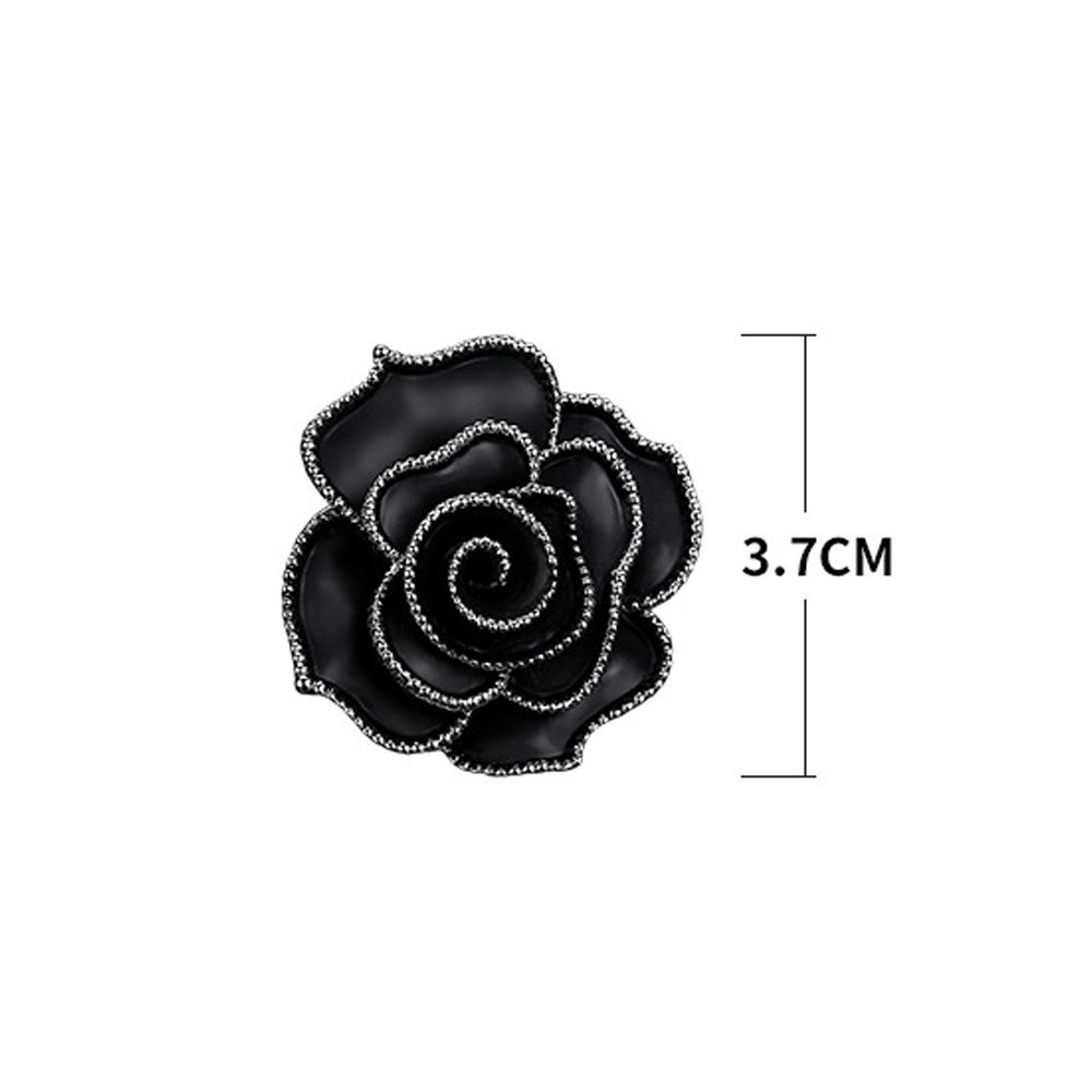 Ghim cài áo hình hoa phong cách Hàn Quốc cổ điển