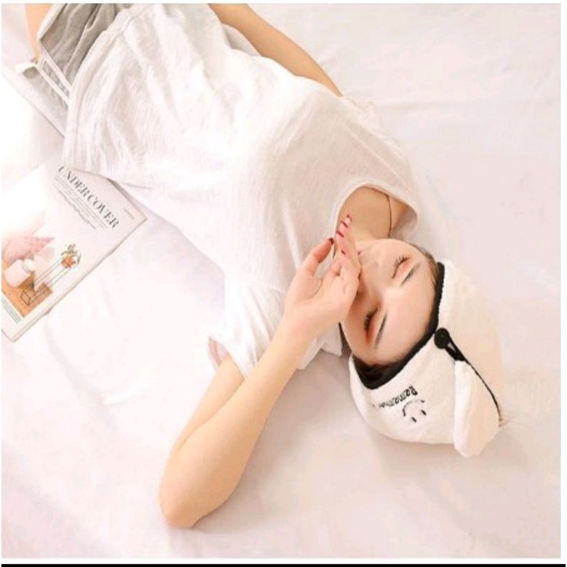Khăn Chùm Đầu, Quấn Ủ Tóc Sau Khi Tắm, Chất Vải Bông Siêu Thấm, Khô Tóc Nhanh , Thiết Kế Quấn Tóc Gọn Gàng