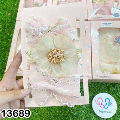 SET 3 TURBAN SIÊU ĐÁNG YÊU CHO BÉ - BIGBABY SHOP