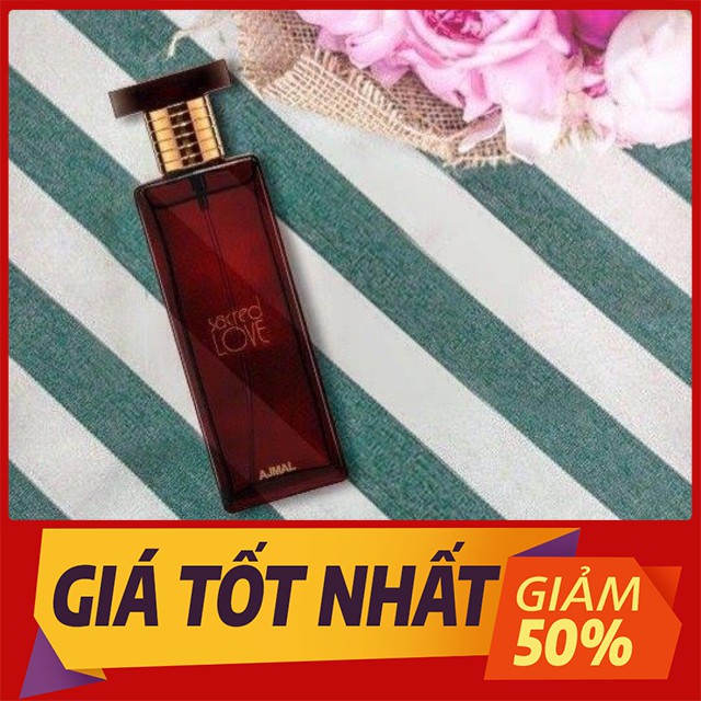 Tinh dầu nước hoa Ajmal Dubai 💯100% Chính Hãng💯 Mùi Sacred Love, mùi hương ngọt ngào của một người p