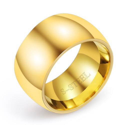 Nhẫn Nam Bản To Loại Bóng Titan Không Rỉ TT 2379