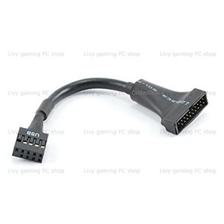 Dây cáp chuyển female USB 2.0 header sang male USB 3.0 header