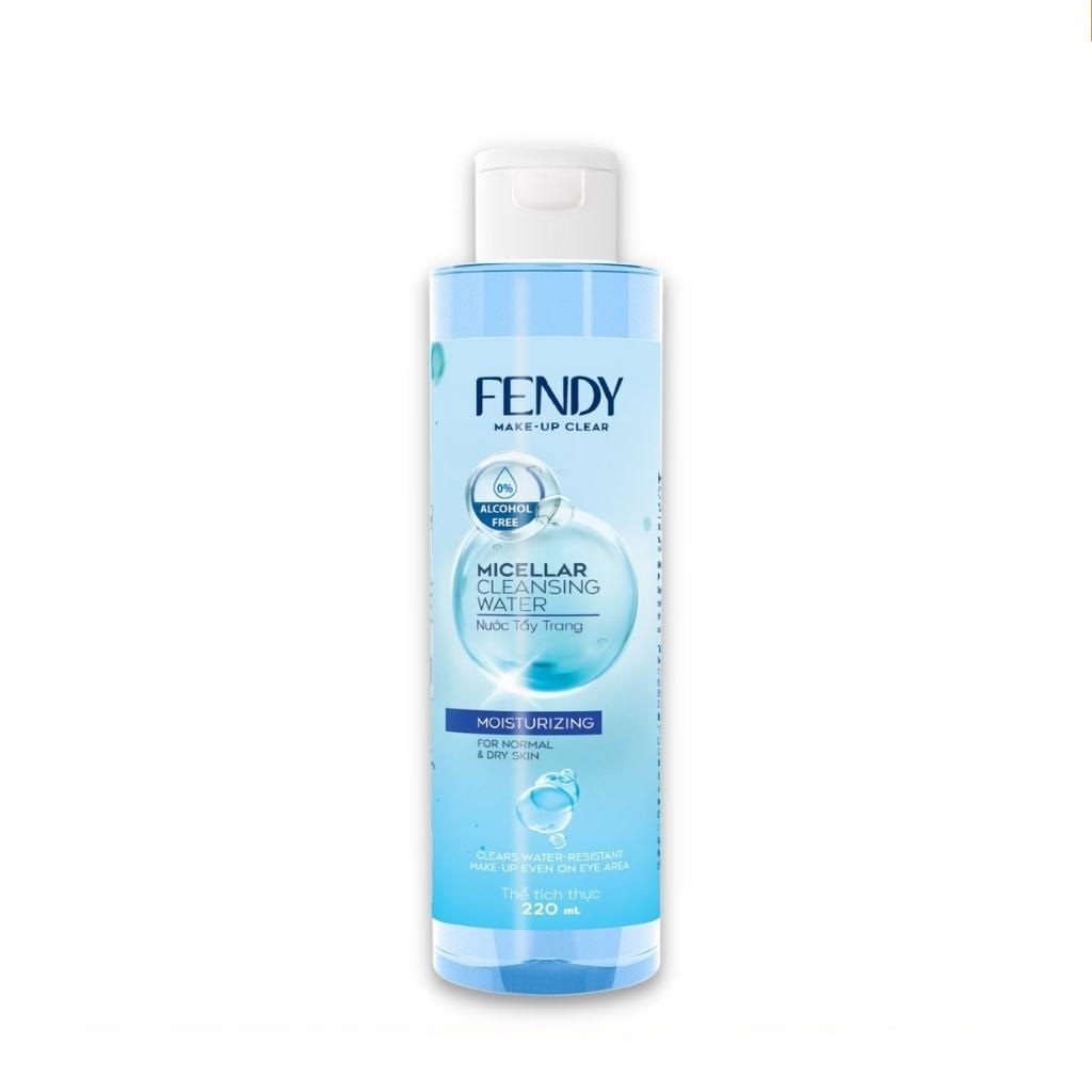 Combo Nước hoa hồng cân bằng da và Nước tẩy trang dưỡng ẩm Fendy 200ml hàng chính hãng