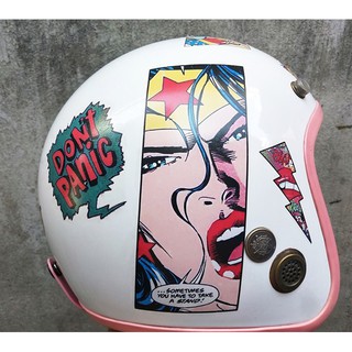 Nón 3/4 Pop Art - Limited Edition (Hand-made)