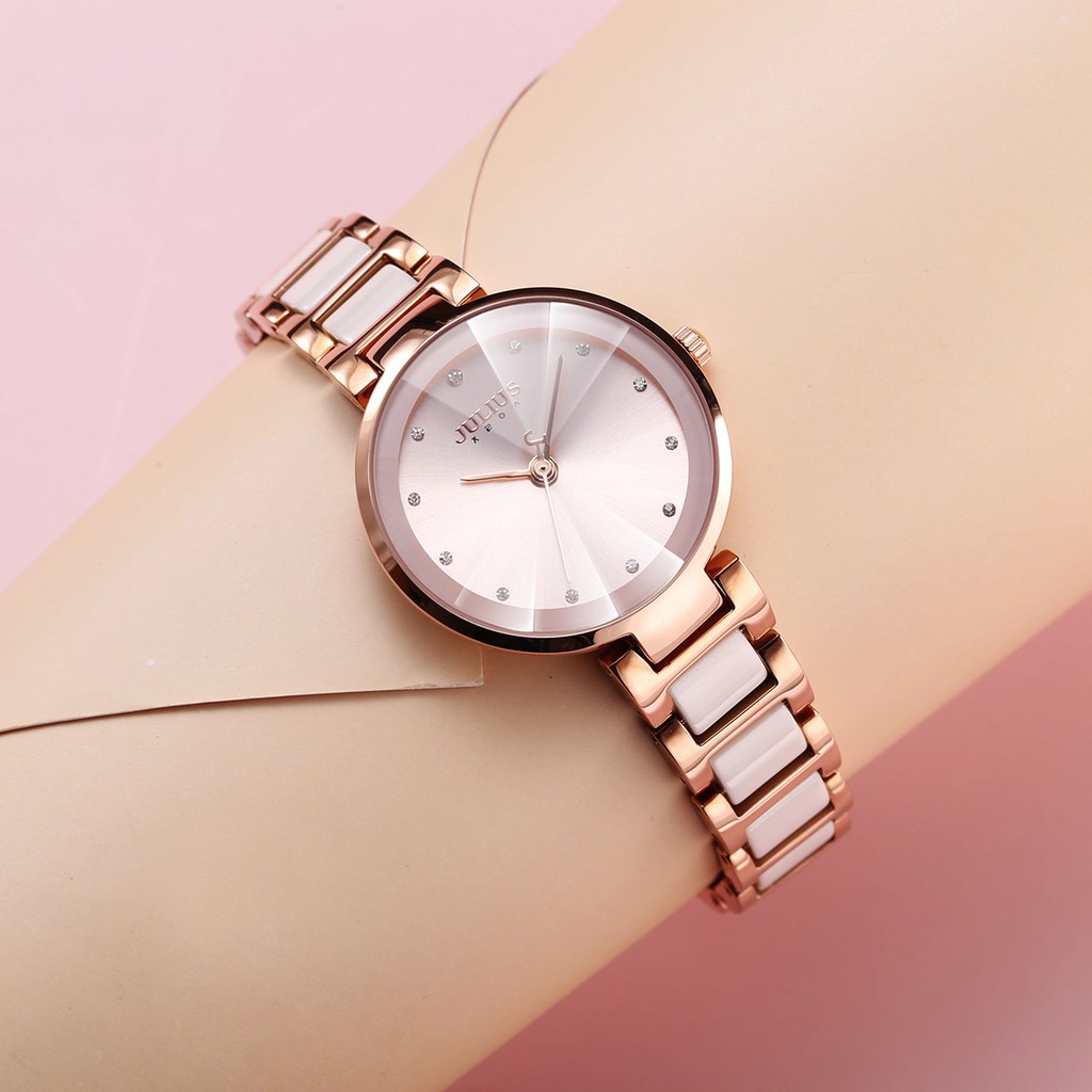 Julius Official | Đồng hồ Julius nữ JA-1209 dây đá | BigBuy360 - bigbuy360.vn