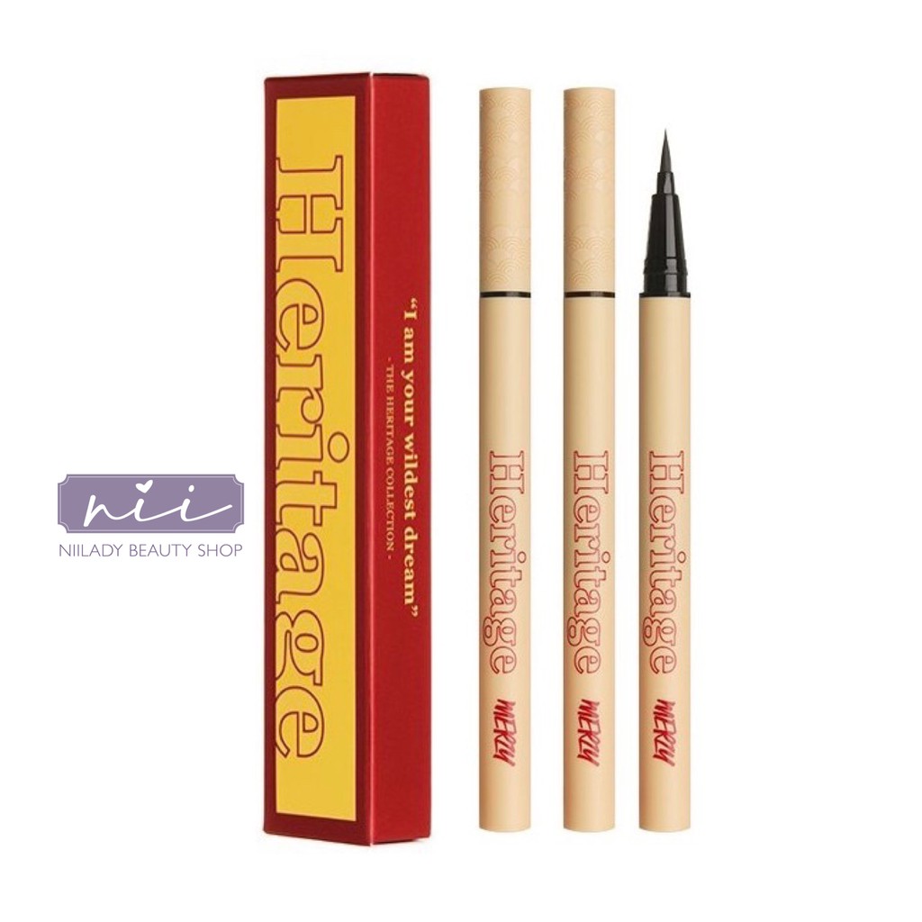 Kẻ mắt Merzy The Heritage Pen Eyeliner
