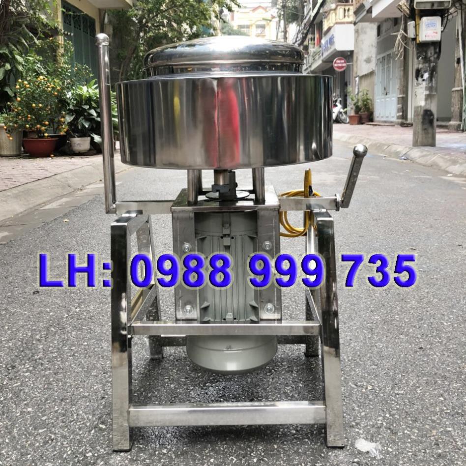 Máy xay thịt làm giò chả công nghiệp có bao đá 3-5kg/mẻ chạy motor 3kw