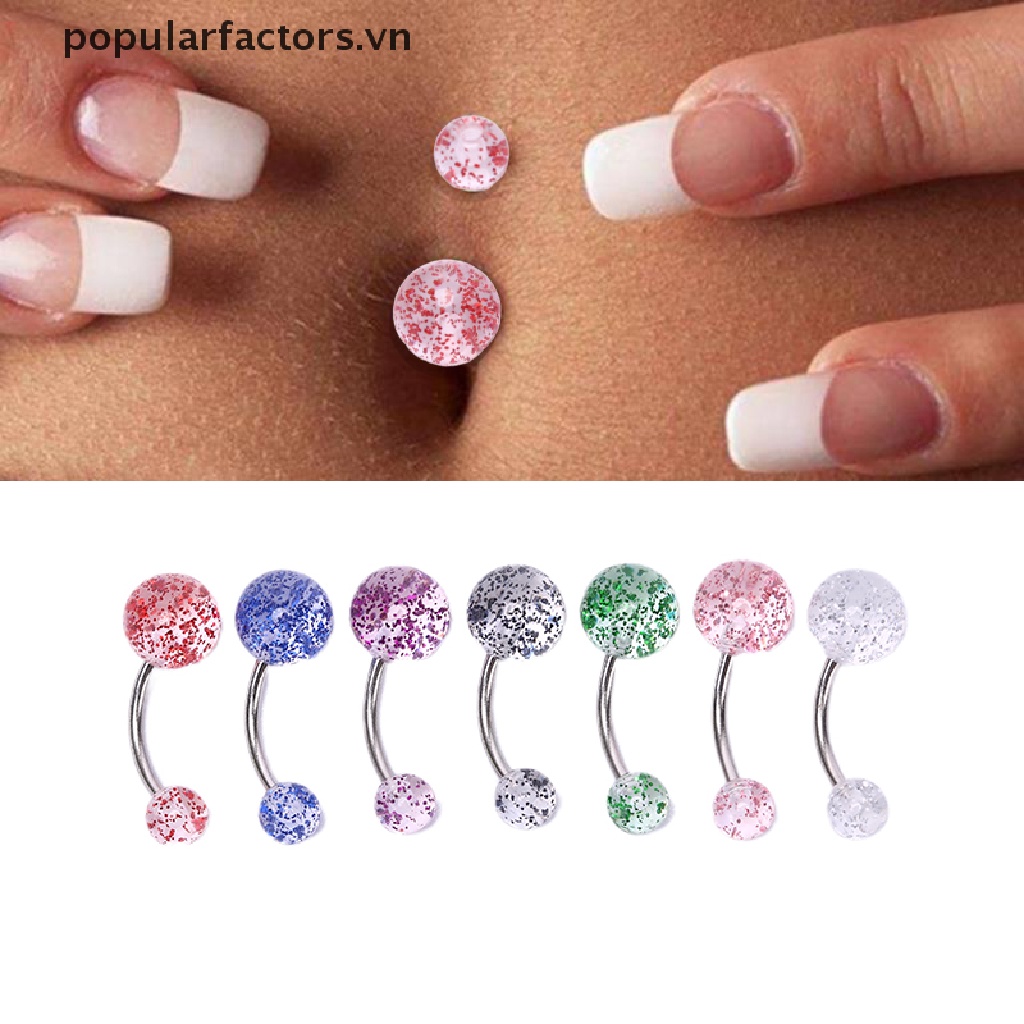 Set 7 Khuyên Rốn Thời Trang Cá Tính Cho Nữ